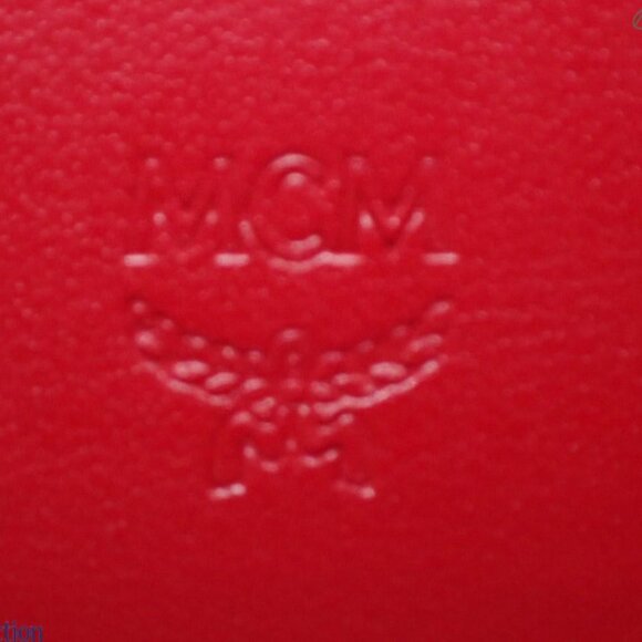 NWT MCM Trifold Wallet in Visetos Original - Picture 7 of 7